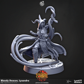 Bloody Deacon, Lysandra 3D-printed model
